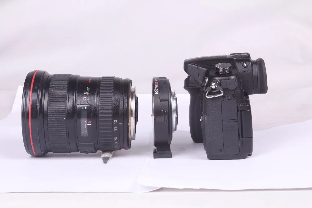 Amopofo-Adaptador de enfoque automático de EF-M2, potenciador de velocidad para lente Canon EF a m43, 0.71x