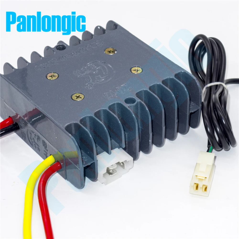 Panlongic 48V/60V 55A DC Brushed Motor Speed Control PWM Controller 2200W with Hall Foot Pedal Accelerator