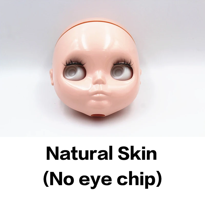 Blyth doll whole doll head no eye chip panel for DIY