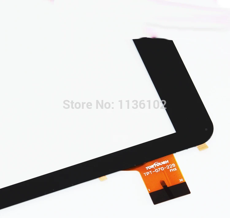 Tela touch capacitiva vido n70s, nova versão, 7 polegadas, para conserto e montagem