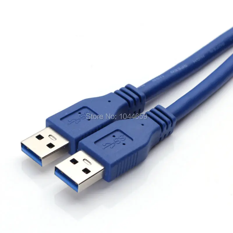 Dual 2 Port USB 3.0 Type A Male to Motherboard 20Pin 19Pin Header Adapter Cable Blue USB Extension Cable For PC Computer