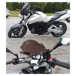 Street Bikes Wind Deflectors Windshield Windscreen For 2007 - 2018 Suzuki Bandit 650 GSF650N 1250 GSF1250N 150 GSX150 SV650