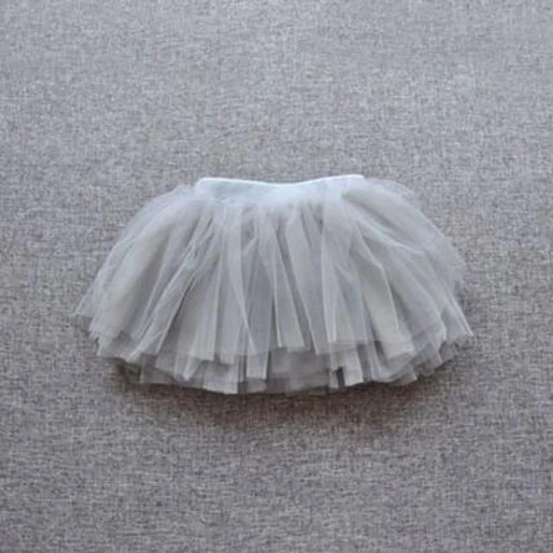 Baby Girls Tulle Tutu Skirt Ballerina Pettiskirt Fluffy Children Ballet Skirts For Party Dance Princess Girl Tulle Clothes 1-7Y