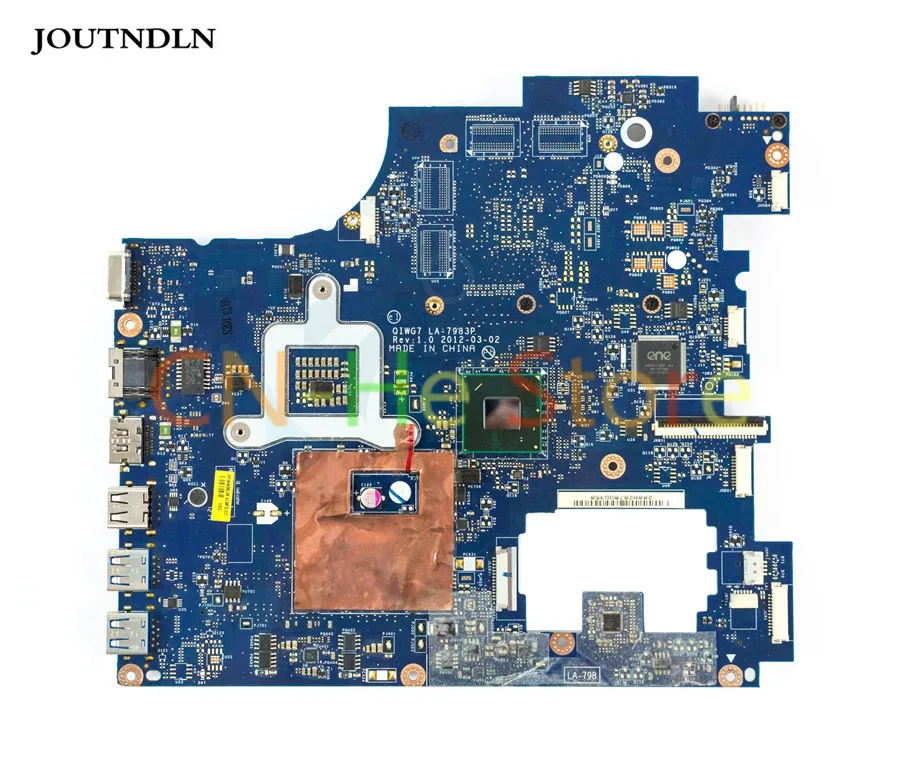 FOR lenovo G780 Laptop Motherboard QIWG7 LA-7983P HM76 PGA989 Integrated Graphics