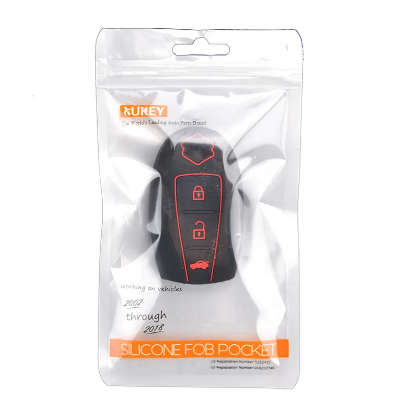 AX 3 Button For Suzuki Swift Sx4 S-Cross Vitara Ciaz Ignis Kizashi Baleno Ertiga Silicone Remote Key Case Fob Shell Cover