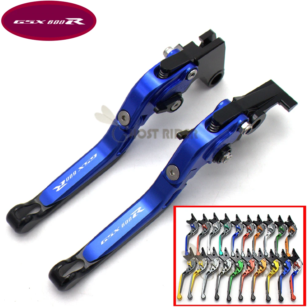 

20 Colors Folding Extendable Motorcycle Brake Clutch Levers For Suzuki GSXR600 GSX-R 600 2011 2012 2013 2014 2015 2016