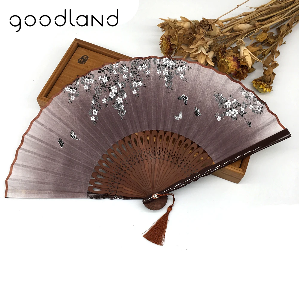 Free Shipping 10pcs Linen Bamboo Chinese Manual Fans with Gift Bag Tassel Party Wedding Invitation Casamento Home Decor