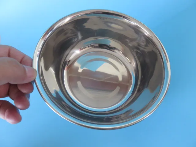 1pcs 12 14 16cm 304 stainless steel dressing bowl dressing basin hospital dressing bowl health disinfection Chinese round bowl