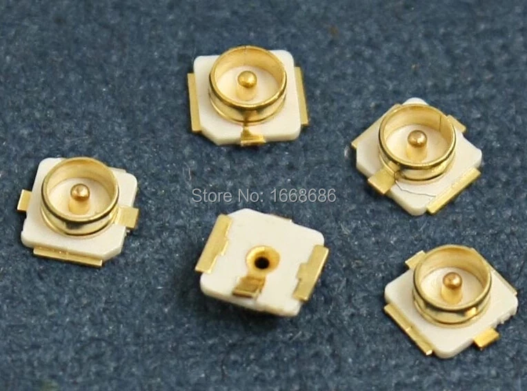 Latest 20 pcs/lot IPX U.FL RF Coaxial Connector SMD SMT solder PCB Mount Socket Jack female and for IPEX/U.FL pcb SMT connector