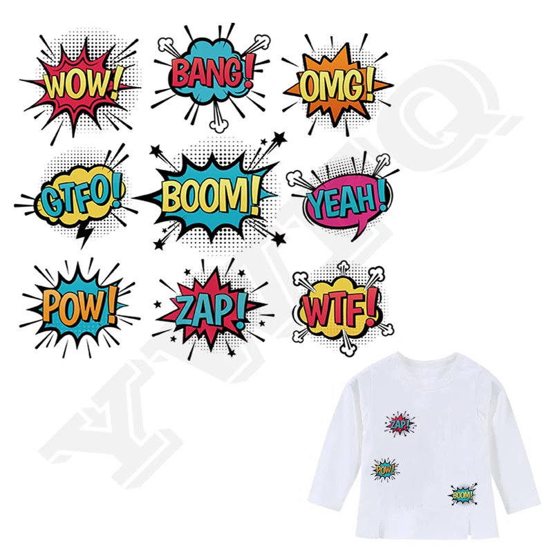 Stickers For Clothes Sound Effects 2018 New Parches Ropa A-Level Washable T-Shirt Diy Decoration Patch