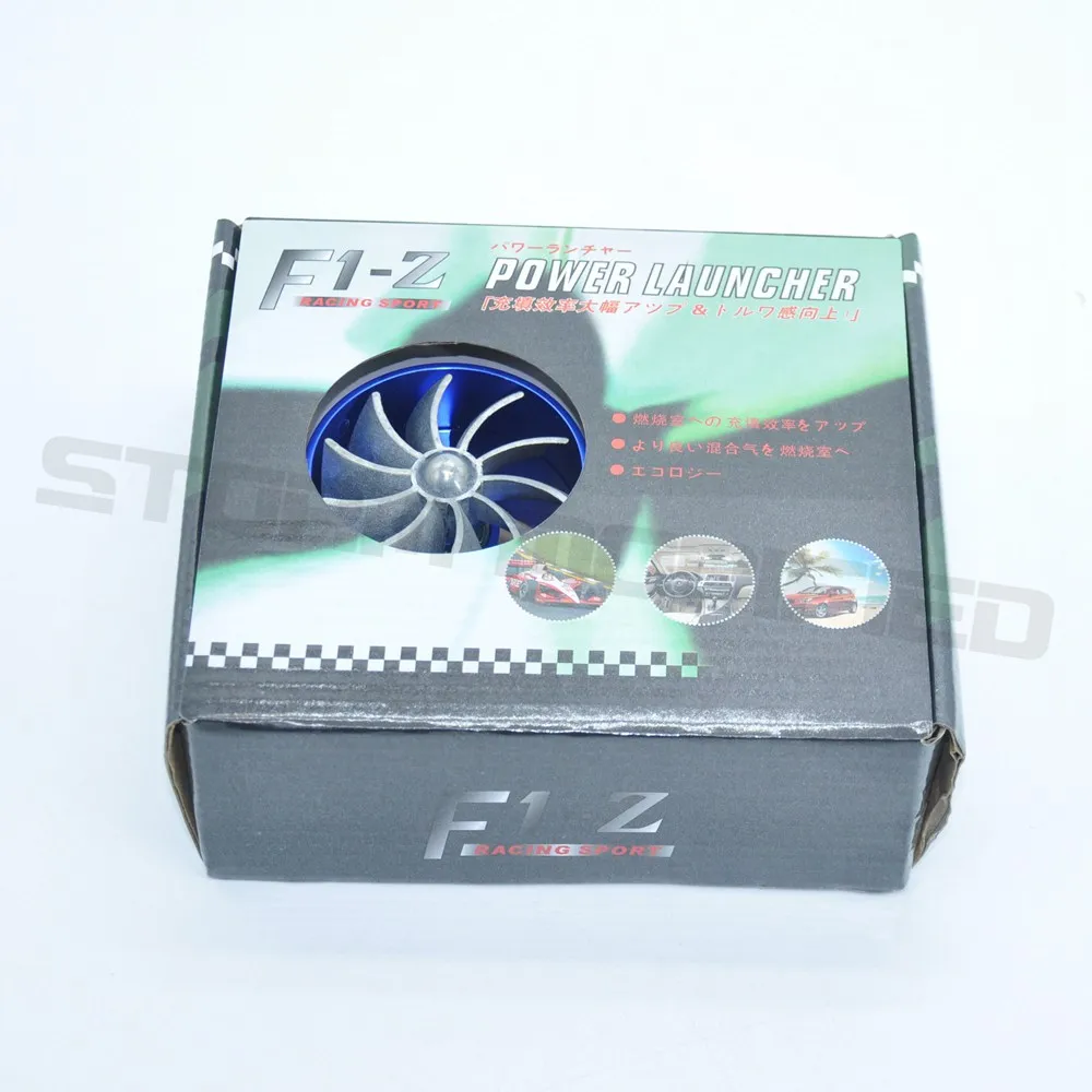 SuTong Universal Air Intake Car Turbo fan Saver Fan Single Turbo Fan Propeller Supercharged Turbo