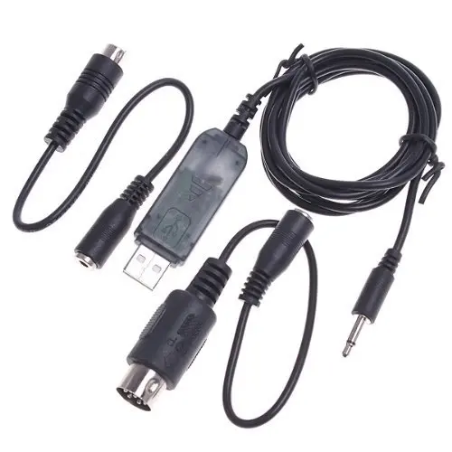 เครื่องจำลองการบินแบบ USB SM100อเนกประสงค์ kabel set FMS สำหรับ Futaba JR Esky FS-i4 FS-i6 FS-TH9X FS-T6 FS-T4B FS-GT3 FS-GT2 remot