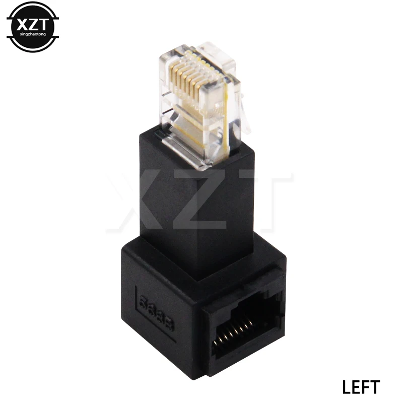 NEWESE-Extension de réseau Ethernet mâle vers femelle, résistant, à angle droit 90, 8P8C, Harmony STP UTP Cat inspectés RJ45, offre spéciale