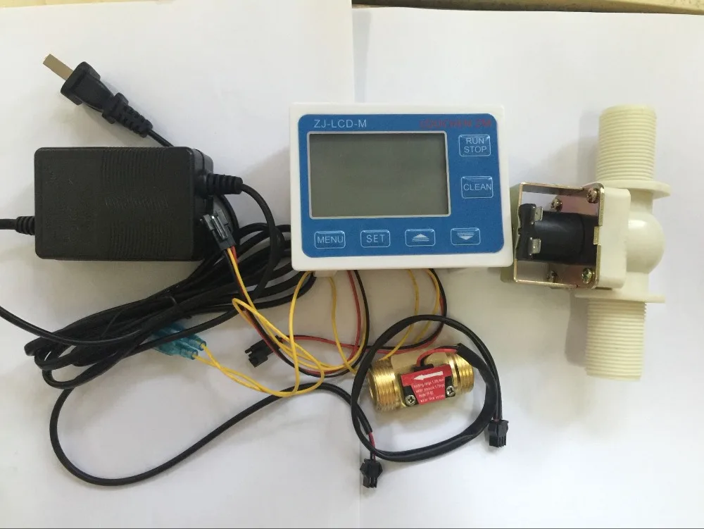 ZJ-LCD-M flow Meter Controller With 3/4\