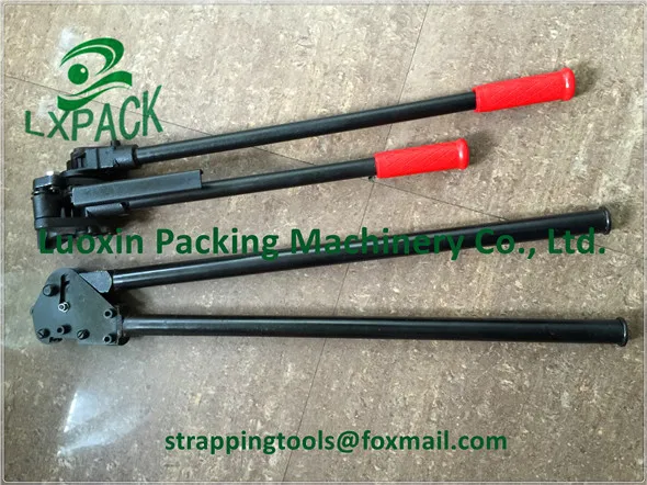 LX-PACK Highest Quality Lowest factory price Manual steel strapping tool tensioner for 19-32mm steel strap banders for banding