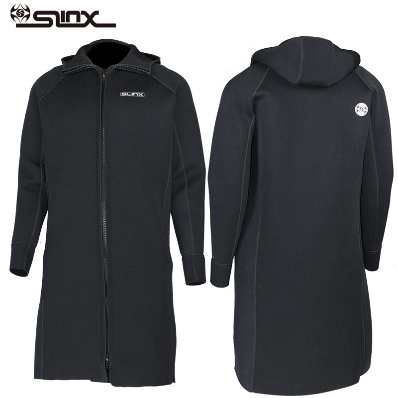 SLINX Men Women 3MM Neoprene Windbreak Dive Windbreaker Rapid Thermal Insulation After Diving And Swimming Fishing In Winter