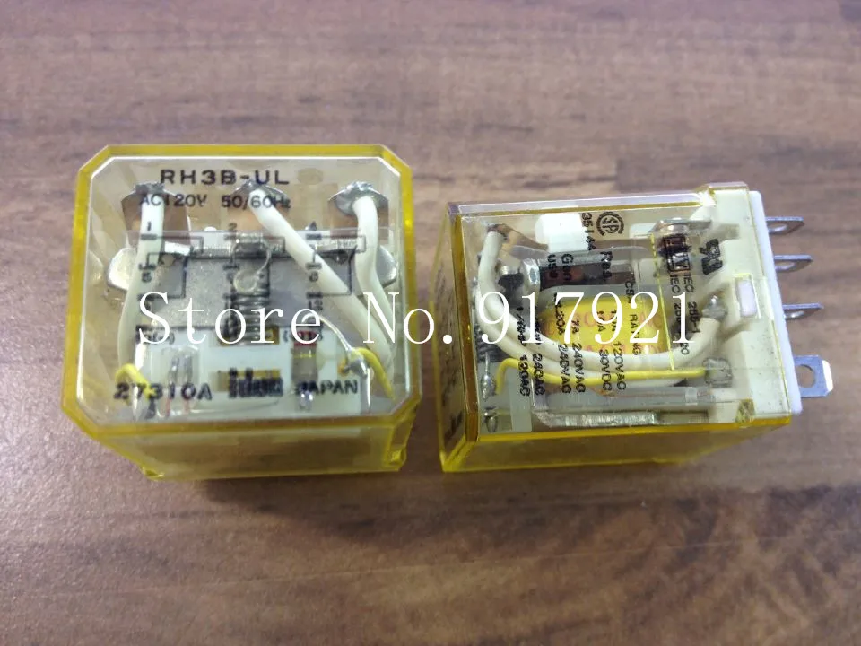 [ZOB] Japan's IDEC and Idec RH3B-UL relay 11 pin 120VAC genuine original  --10pcs/lot