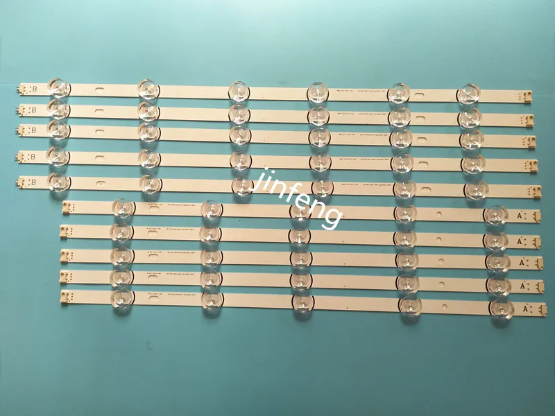 10pcs LED strip For LG Innotek DRT 3.0 55