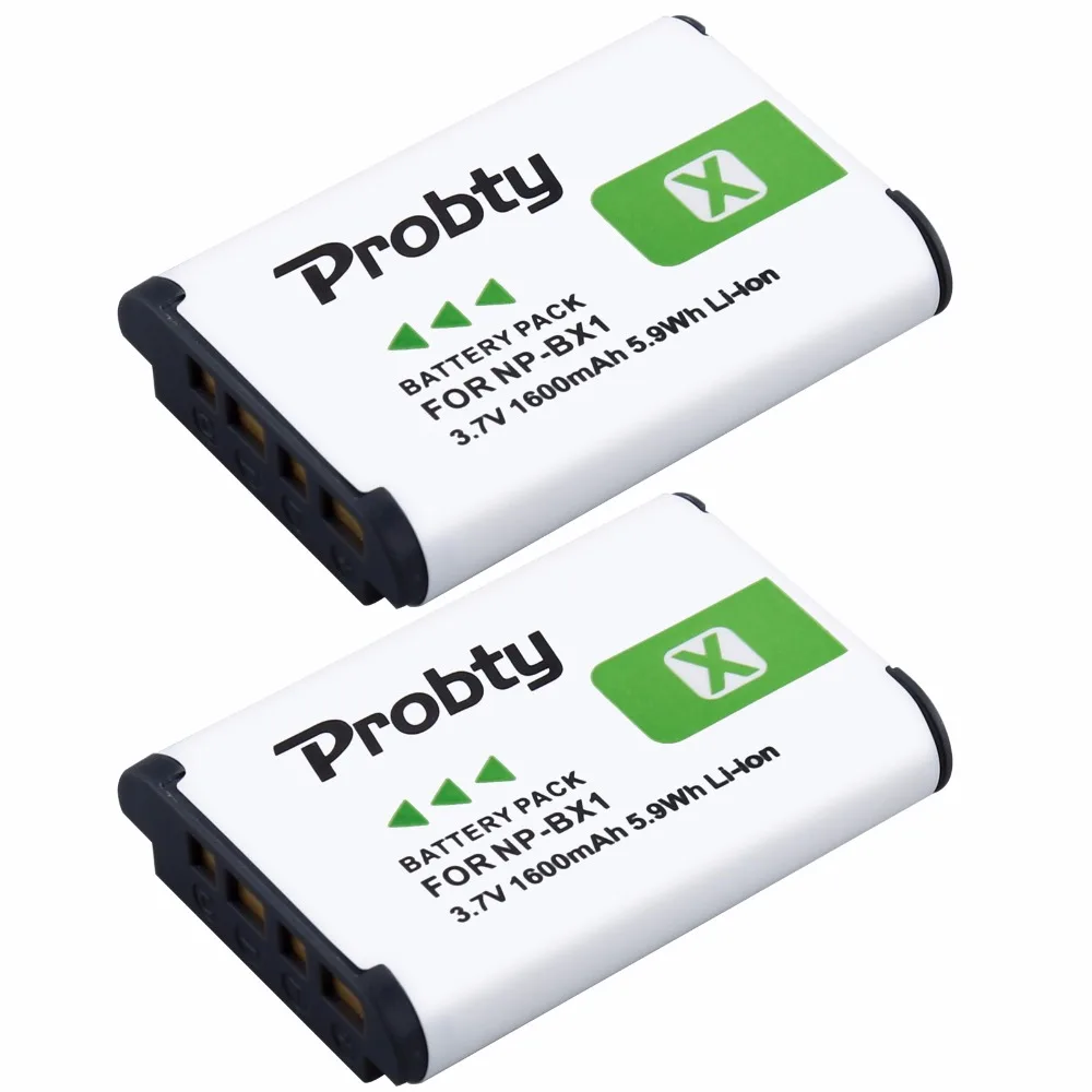 3pcs 1600mAh NP-BX1 BX1 Camera Batteries Battery AKKU pack For Sony DSC-RX100 IV RX10 II RX1 HX300 WX300 WX500 HDR-AS15 CX240E