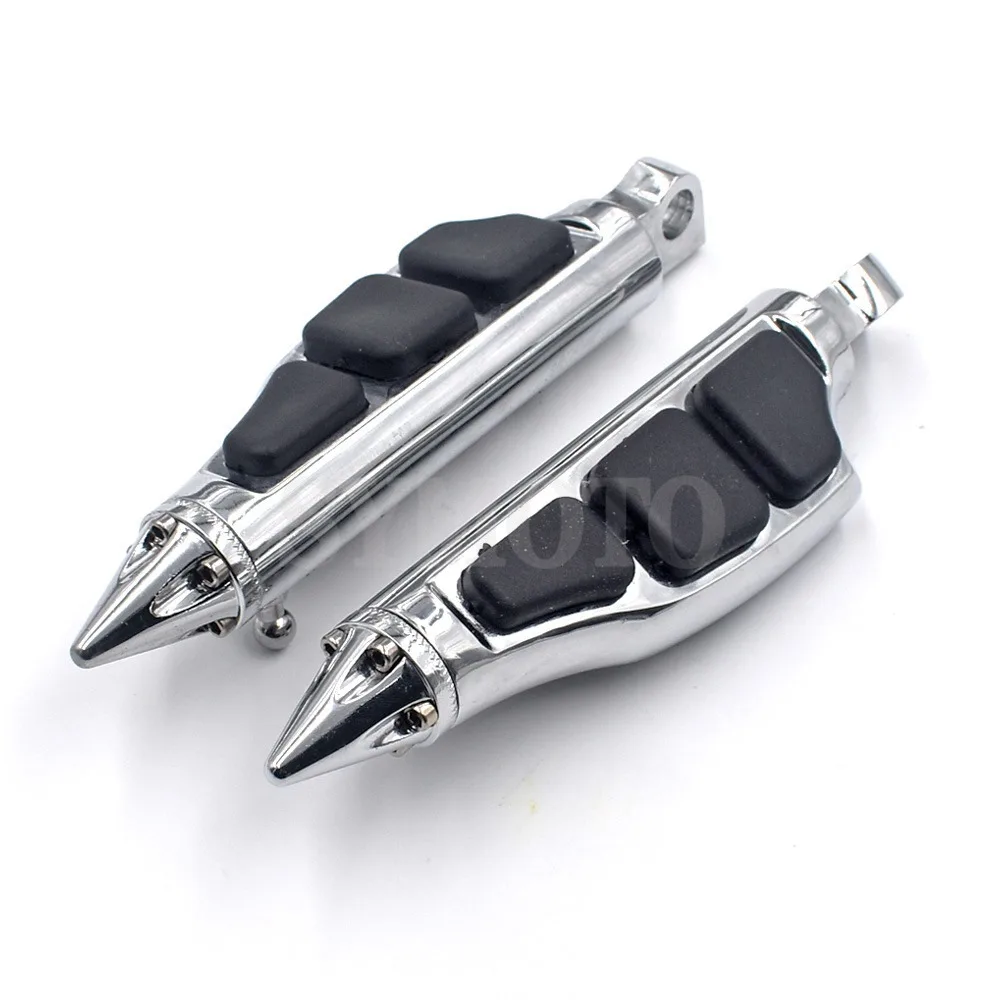 Motorcycle CNC Foot Pegs Footrest For Harley Sportster Iron XL 883 1200 Touring Custom Dyna Fat Bob Softail Fat Boy Street 750