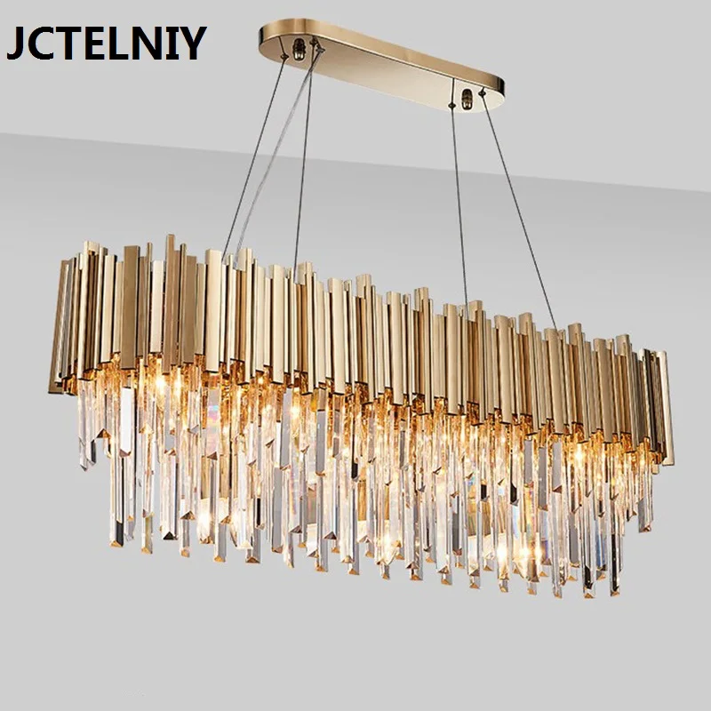 Luxury crystal chandelier gold shine living room lamp hotel decoration can be customized size