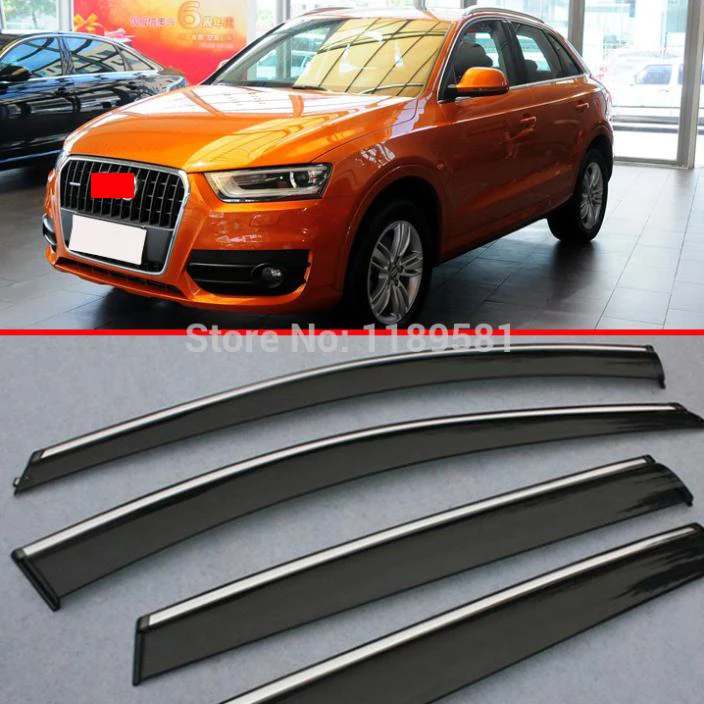 

Оконный ветровой Дефлектор козырек от дождя/солнца для AUDI Q3 2015-2020