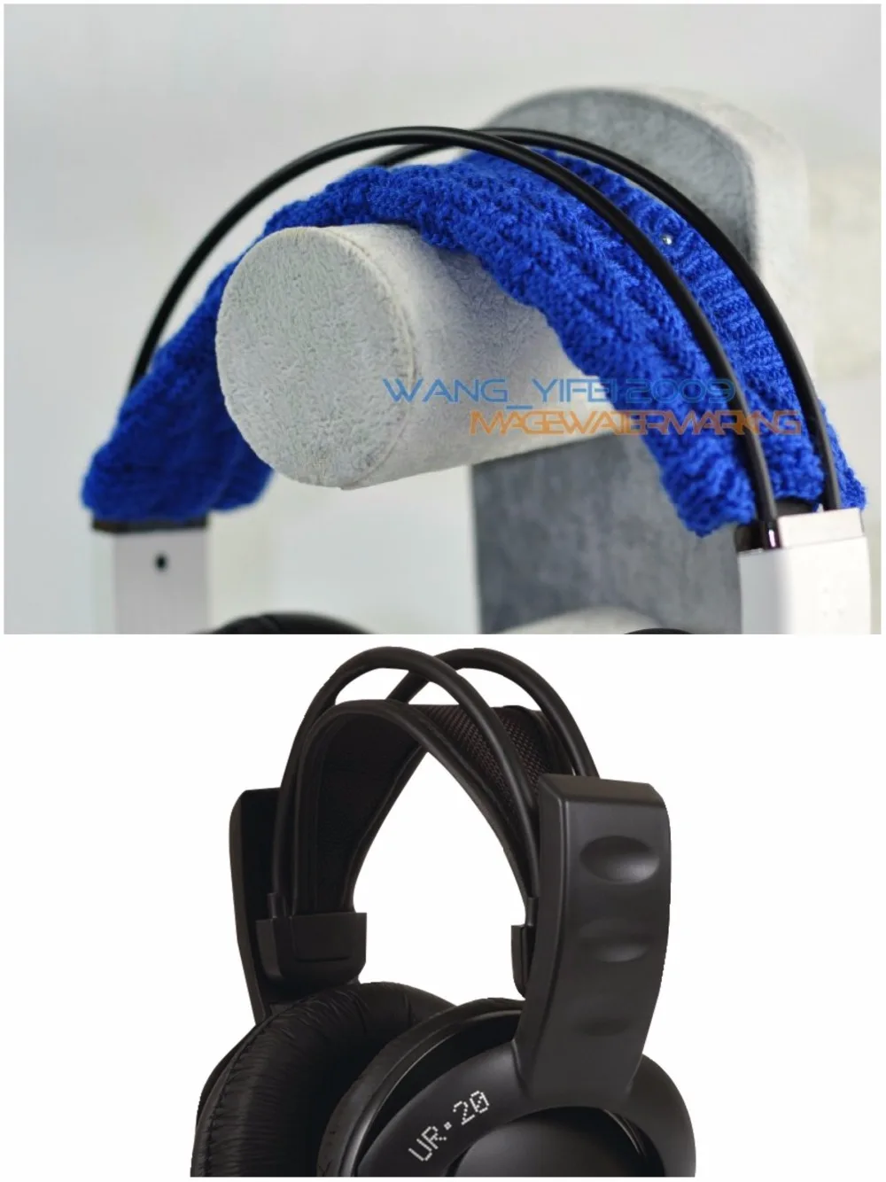 100% Pure Wool Headband Cushion For Koss UR-20 UR-29  QZ99 For Koss R80 ESP950  Headphone Headset