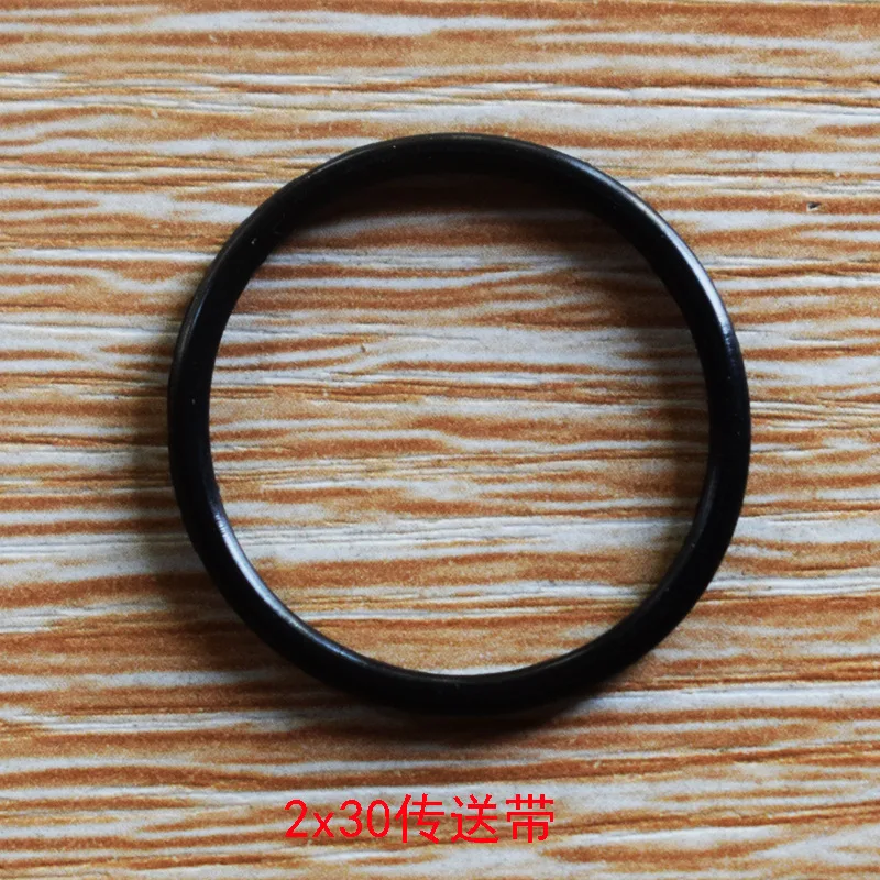 10/100pcs 2x30mm Silicone Round Belts dron rc car plane robot kids toys for boys diy baby accessories montessori juguetes nero