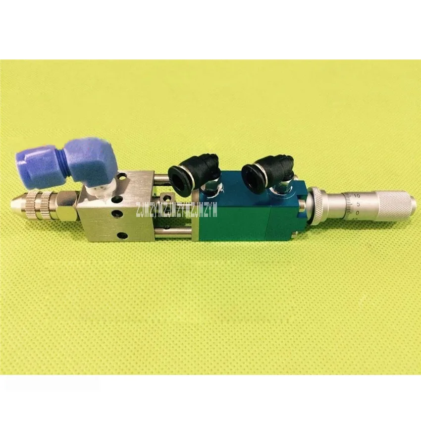 High Quality Precision Fine-tuning Thimble Dispensing Valve / Small Flow Dispensing Valve With Micrometer 4-7Kgf/cm 1/8