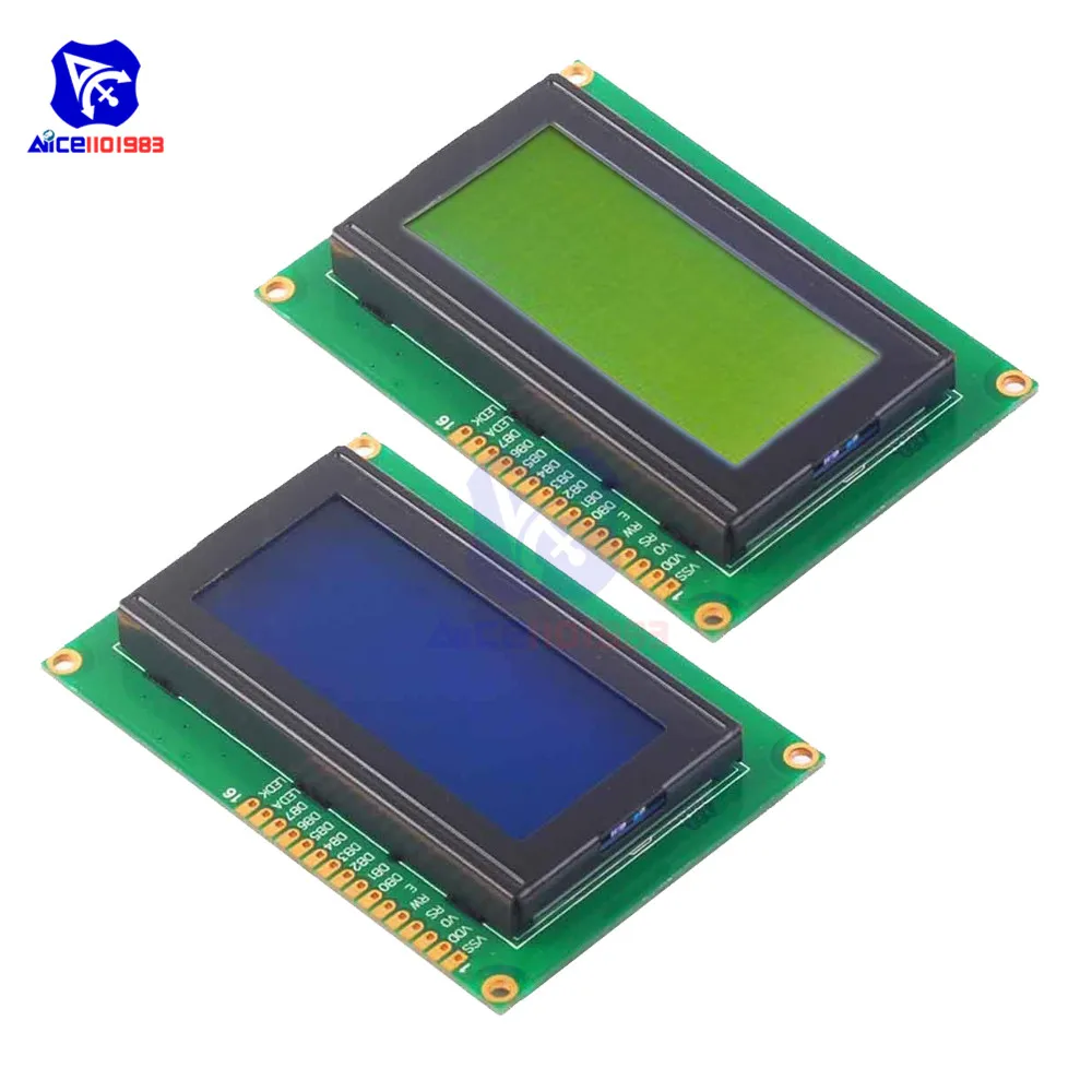 1604LCD Module 16X4 Character LCD Display Module LCM Blue/Yellow Blacklight for Arduino 5V