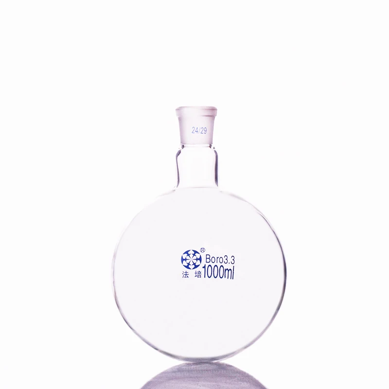 

FAPE Single standard mouth round-bottomed flask, Capacity 1000mL and joint 24/29, Single neck round flask, Borosilicate glass