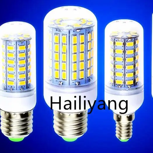 

SMD 5730 E27 E14 LED Lamp 5730SMD LED Lights Corn Led Bulb 24 36 48 56 69 72Leds Chandelier Candle Lighting Home Decoration