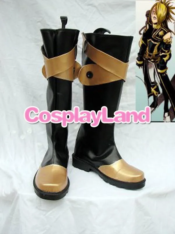 D-Botas de Cosplay de Cloud Nyne para hombre, zapatos de Anime para fiesta, Cosplay, espectáculo, hecho a medida, color gris