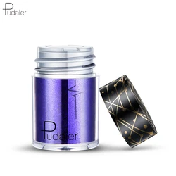 Pudaier Glitter Shimmer Powder Pigment Eyeshadow Highlighter Beauty Makeup Shiny Body Glow Festival Party Cosmetic