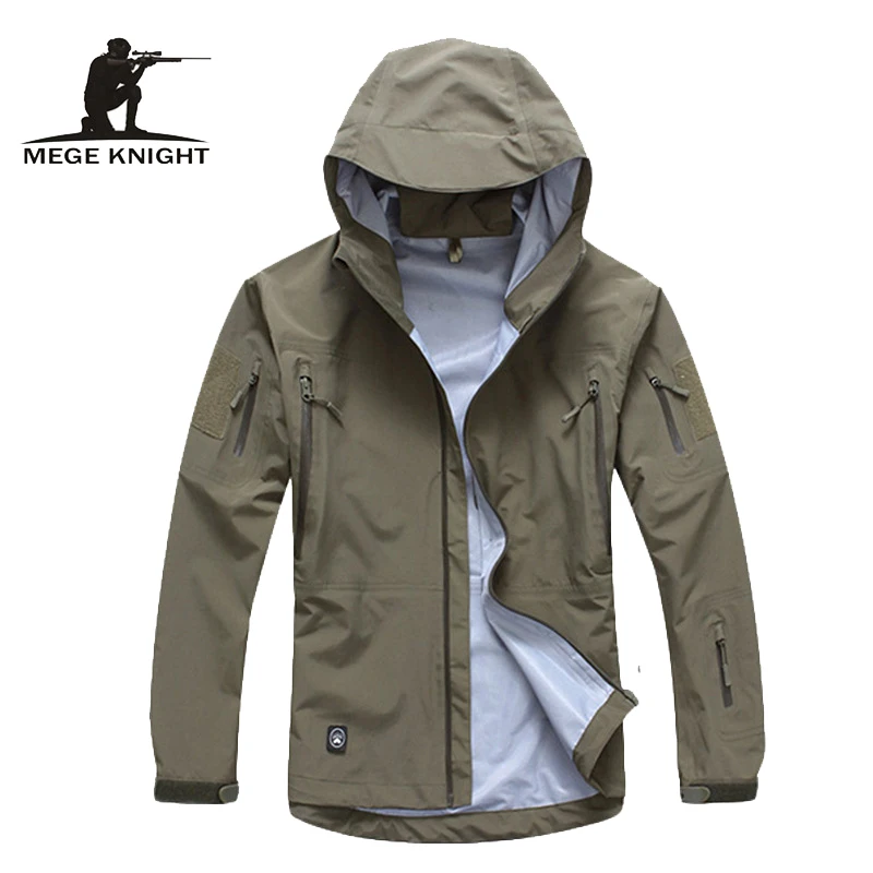 Chaqueta militar hombre camuflaje abrigo otoño cortaviento