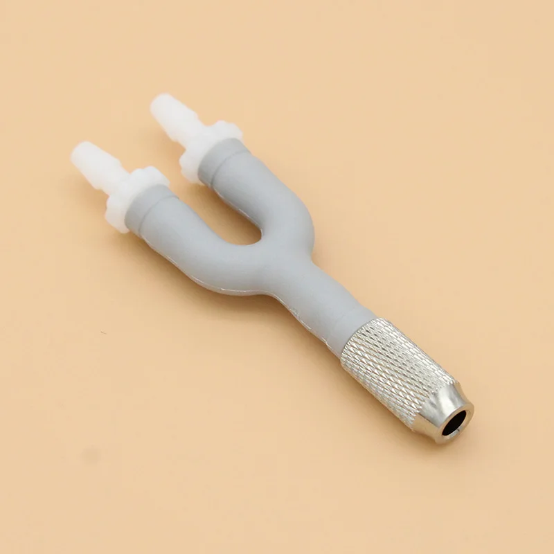 10pcs NIBP blood pressure cuff dual tube air hose Y adapter connector to GE Marquette/NihonKohden Adult/Neonate/Infant cuff.