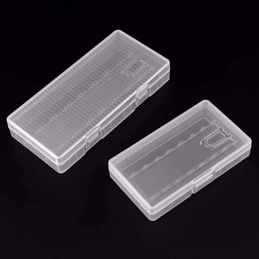 Ящики для хранения батарей Soshine, ПВХ, 7 различных прозрачных, жестких, пластиковых, с крючком, для батарей 18650, 26650, AA, AAA