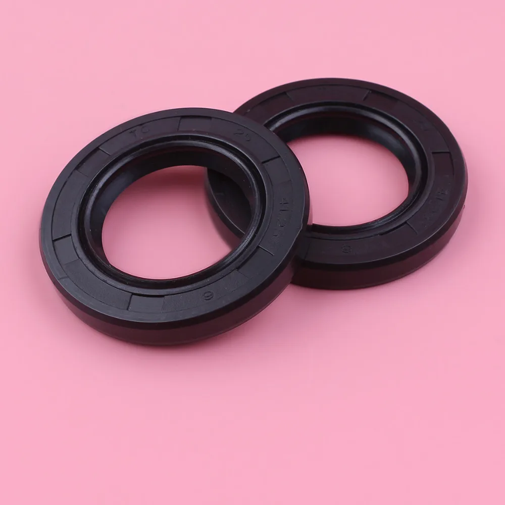 2pcs/lot Crank Oil Seal 25x41.25x6mm For Honda GX160 GX200 5.5HP 6.5HP GX 160 200 Engine Motor Parts