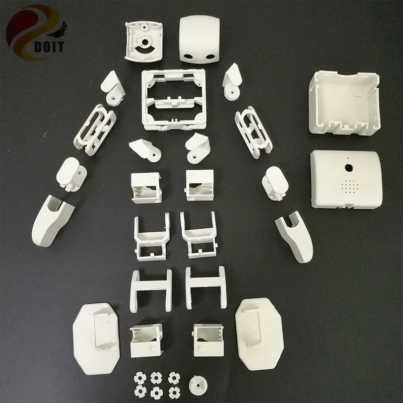 3D Printer Humanoid Robot APP Control with 18pcs Servos+ Control Board+ Charger