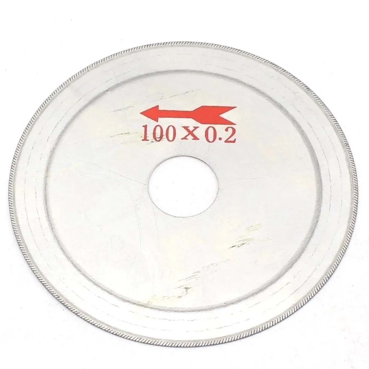 10 pces 4 "polegadas 100mm ultra-fino diamante lapidação lâmina de serra disco de corte. 014" aro ilovetool