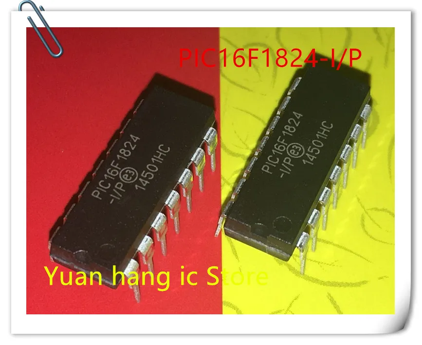 5pcs/lots PIC16F1824-I/P PIC16F1824 DIP-14 IC In stock!