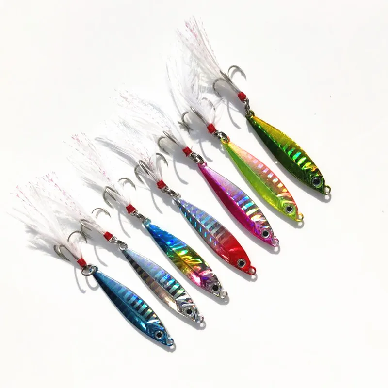 Shore Cast Angel köder langsam schütteln Jigging Köder Kunst metall Jigs 7g/10g Köder 1 Stück Verkauf – Detail 3