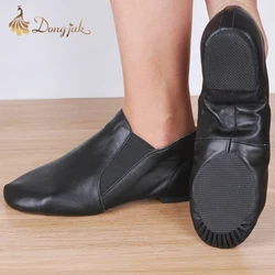 Dongjak Full Grain Leder Ballett Schuhe für Frauen Latin Pointe Tanz Schuhe Jazz Turnschuhe für Männer