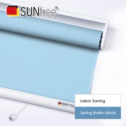 SUNFREE Spring roller blinds Labor saving system Automatic roller blind for office/Kitch/Bedroom Made to Measure