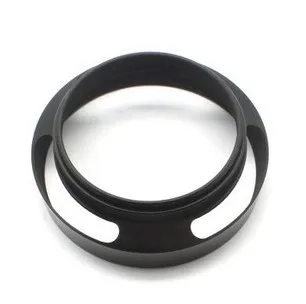 Бленда для объектива камеры 37-58 мм, металлическая полая крышка, черные бленды для объектива для Canon Nikon, бленда для зеркальной камеры Leica