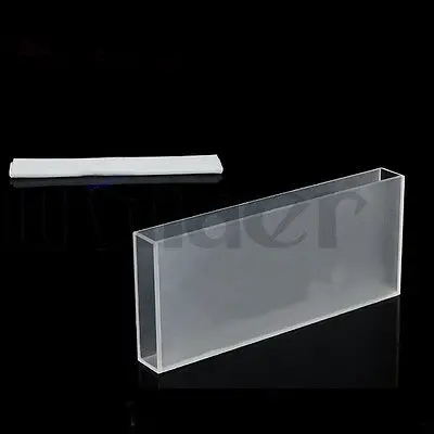 100mm JGS1 Quartz Cuvette Cell With PTFE Lid For Uv Spectrophotometers