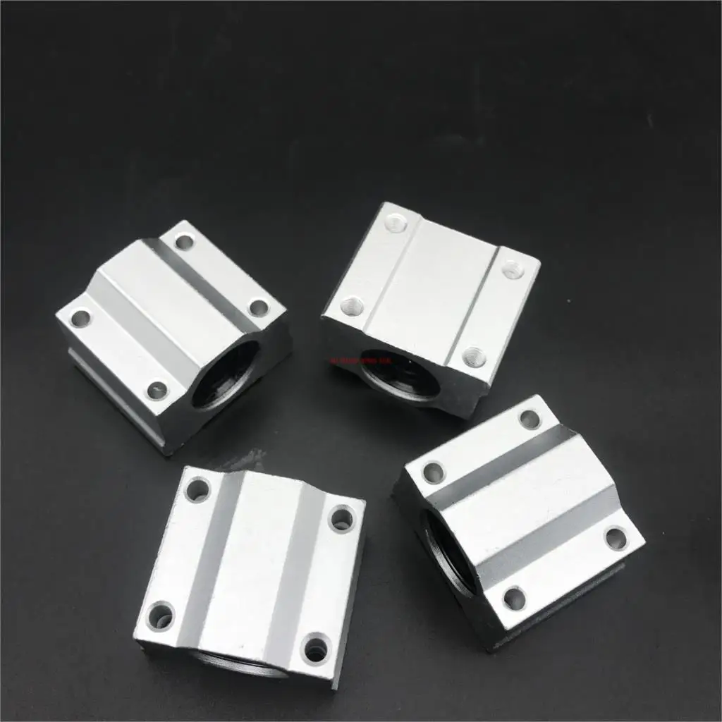 2024 Limited AXK Linear Rail Cnc Router Parts 4pcs/lot  Sc16uu Scs16uu 16mm Linear Ball Bearing Block Cnc Router