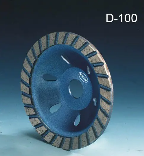 4'' NCCTEC diamond grinding CUP wheel | 100mm Concrete grinding disc for dustproof angle hand grinder FH67