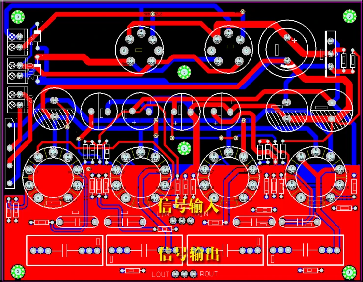 Placa de preamplificador de tubo 12AU7 + 6Z4, circuito Marantz 7 DE REFERENCIA, 155x122MM