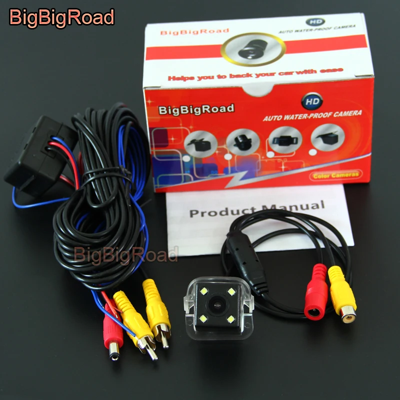 BigBigRoad For Toyota Previa 2012 Car Rear View Backup Parking Camera night vision waterproof Reversing CCD Camera